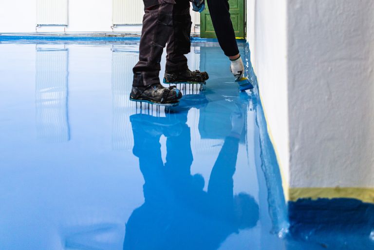 Residential Garage Epoxy Flooring-Wollstonecraft
